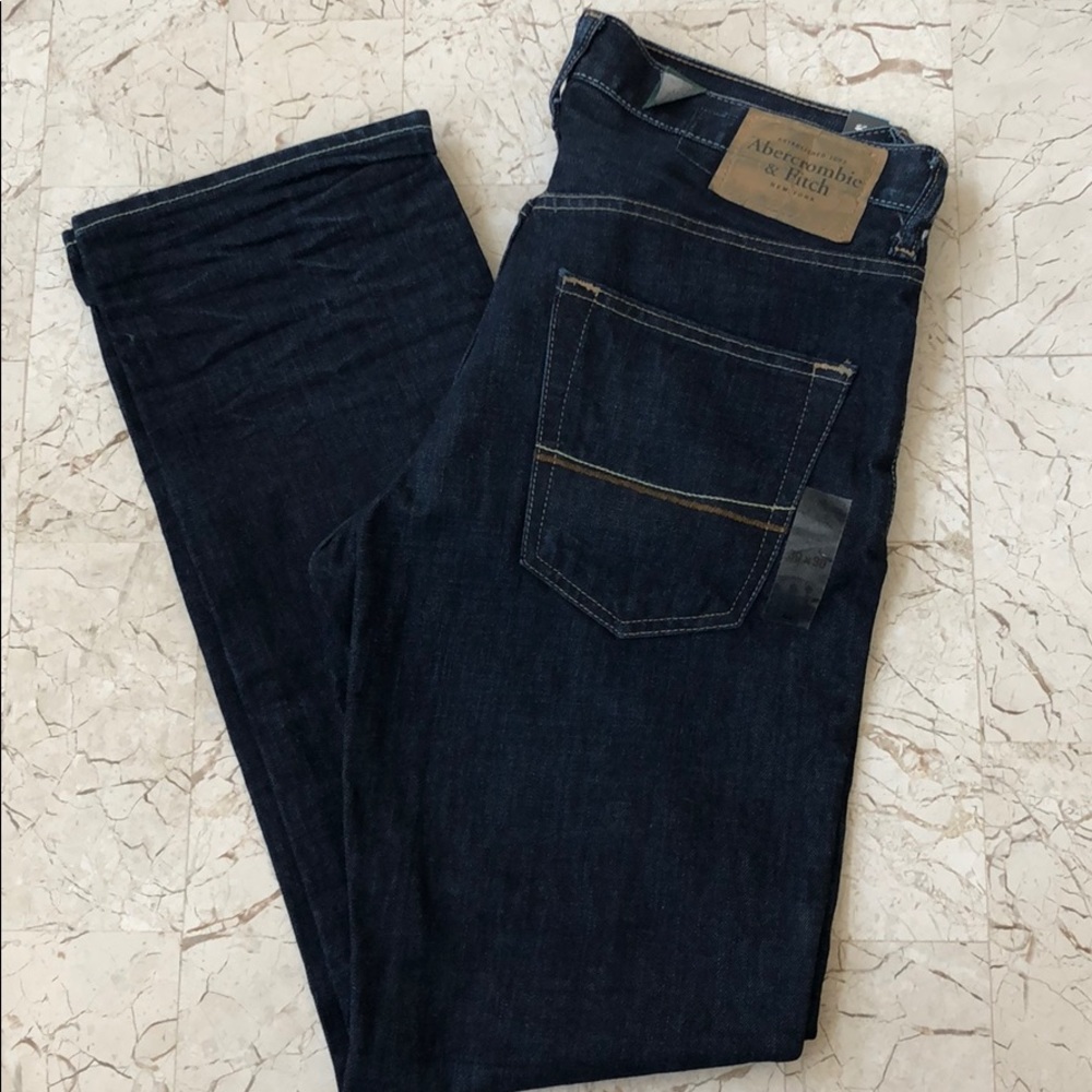 Abercrombie & Fitch brand new slim straight jeans.